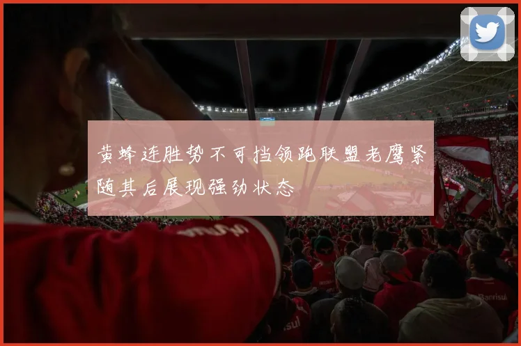 黄蜂连胜势不可挡领跑联盟老鹰紧随其后展现强劲状态
